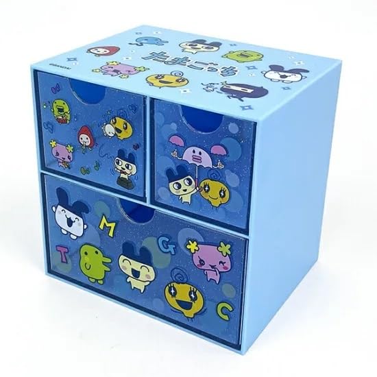 【未使用品】たまごっち　3段チェスト　2004年製 2色セット　引き出し　レア Amazon.co.jp: バンダイ(BANDAI) たまごっち キャラチェスト ブルー TG